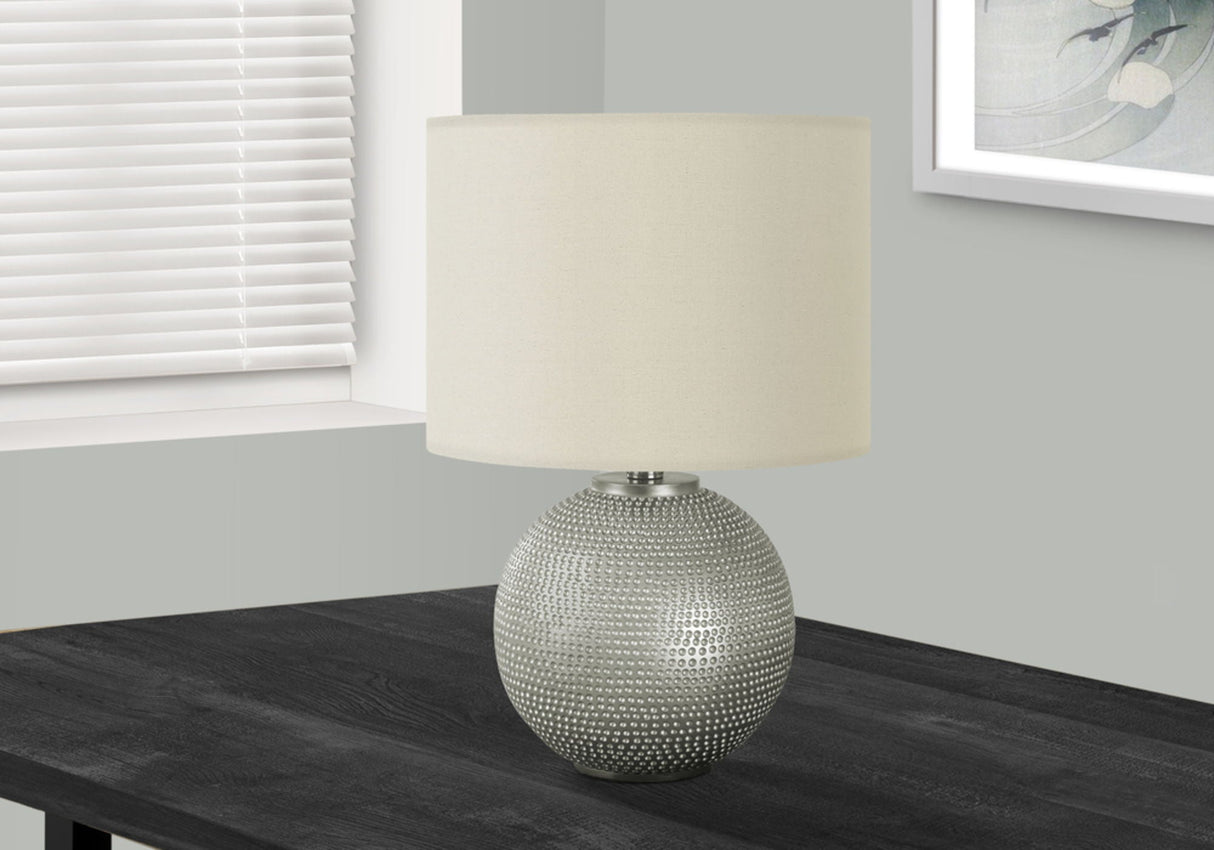 Lighting, Table Lamp, Modern - Gray / Cream by Couch.com
