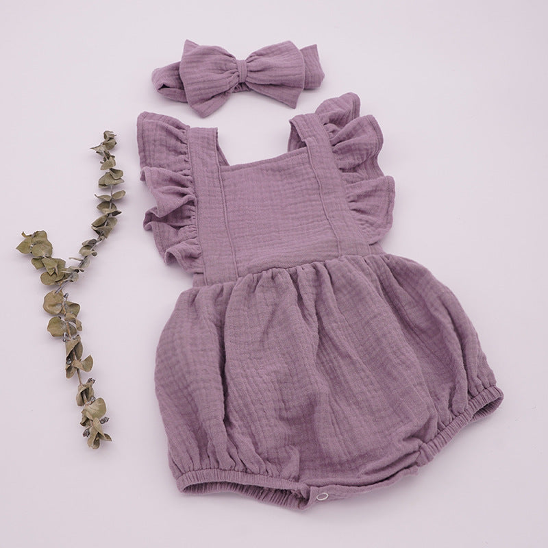 New Baby And Infants Romper Romper Shooting Birthday Dress Children Onesie