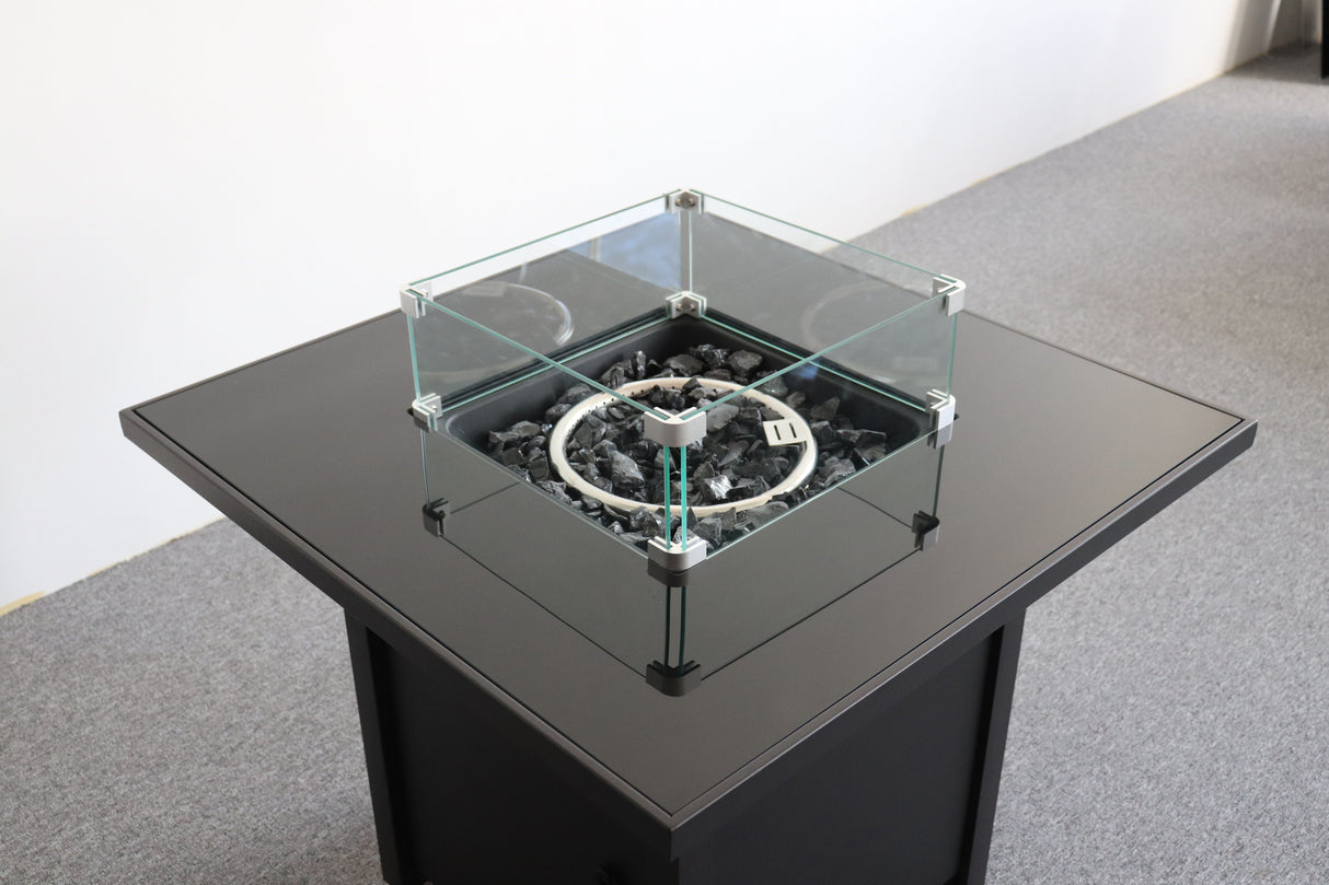 Powdercoated Fire Pit With Top by Couch.com