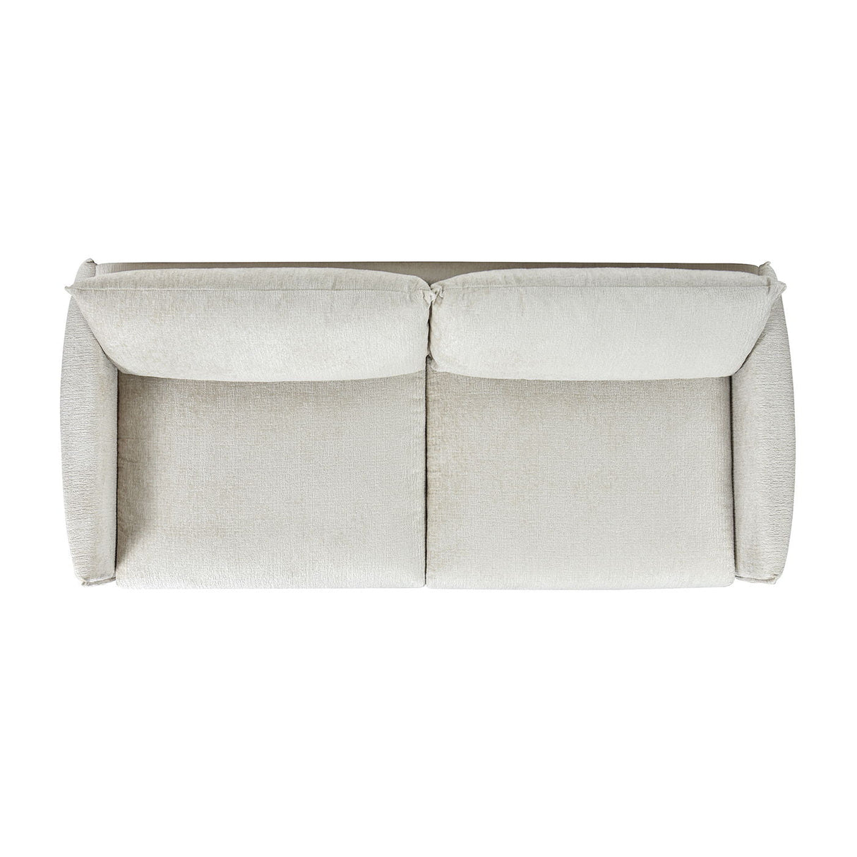 Haven - Flange Arm Oak Sofa - Marled Gray by Couch.com