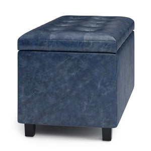 Cosmopolitan - Upholstered Storage Ottoman by Couch.com