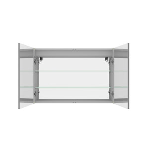 Medicine Cabinet With LED Vanity Mirror, Anti-Fog, Waterproof, Dimmable With Touch Switch by Couch.com