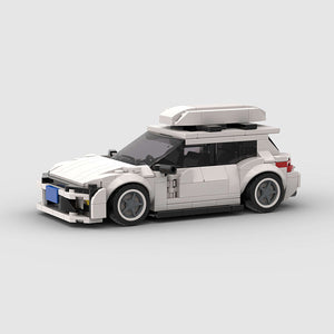 Small Particle Moc City Vehicle Race Model Puzzle