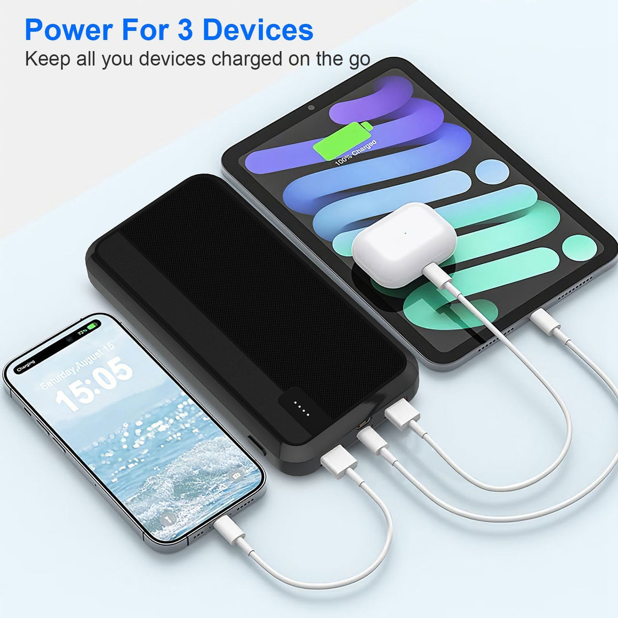 10000mAh PD22.5W Fast Charging Power Bank by DirectDeals