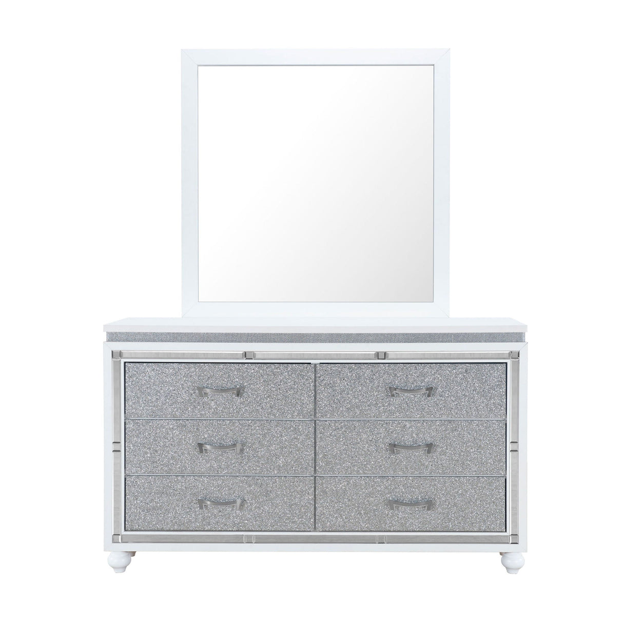 Maloise - Mirror - White by Couch.com