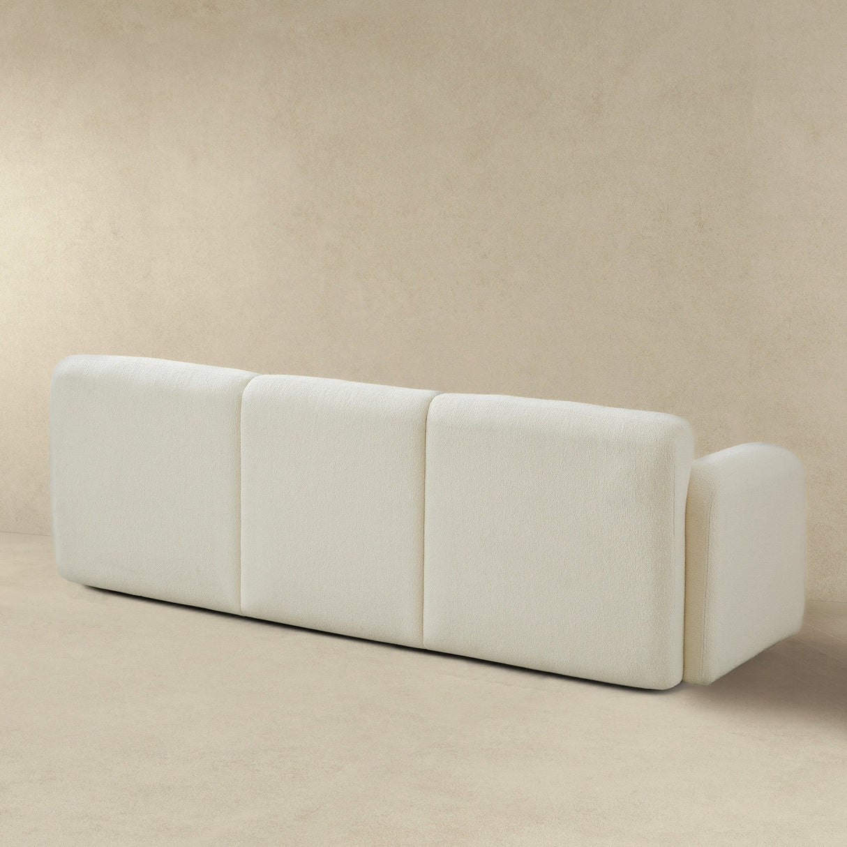 Simone - Sofa - Cream / White by Couch.com