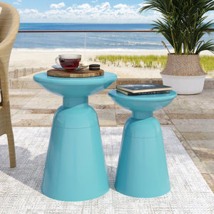 Serenita - Outdoor Side Tables With Flared Design (Set of 2) by Couch.com