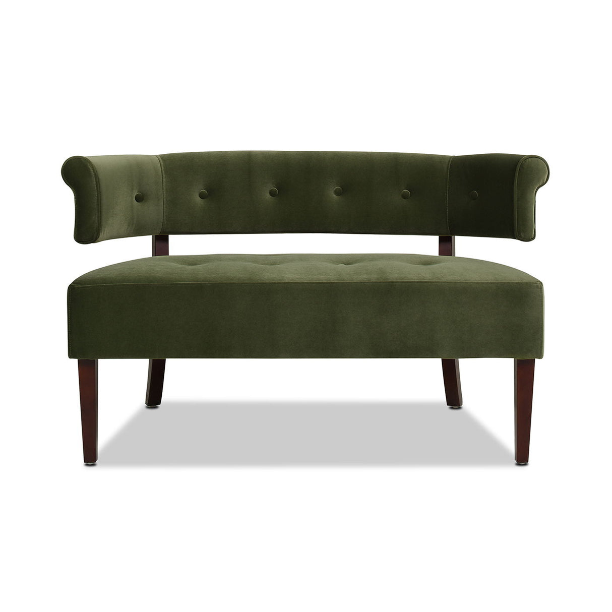 Jared - Versatile Roll Arm Tufted Bench Settee by Couch.com