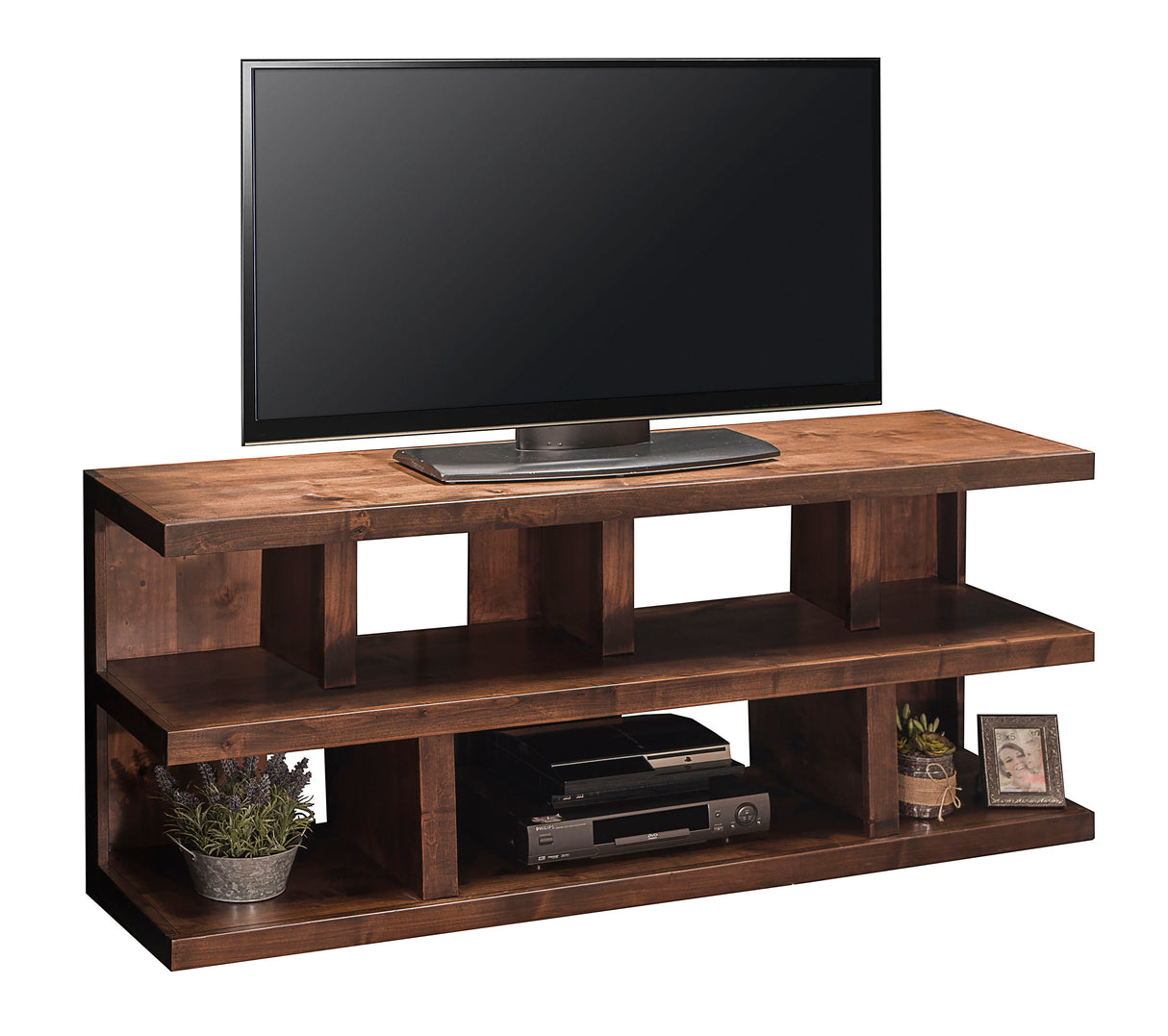 Sausalito - TV Stand Console For TVs Up To 70" - Whiskey by Couch.com