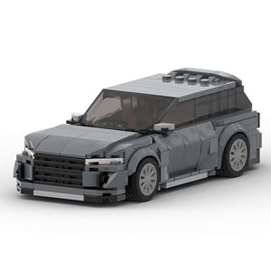 Building Block Sports Car Assembled Model Toy