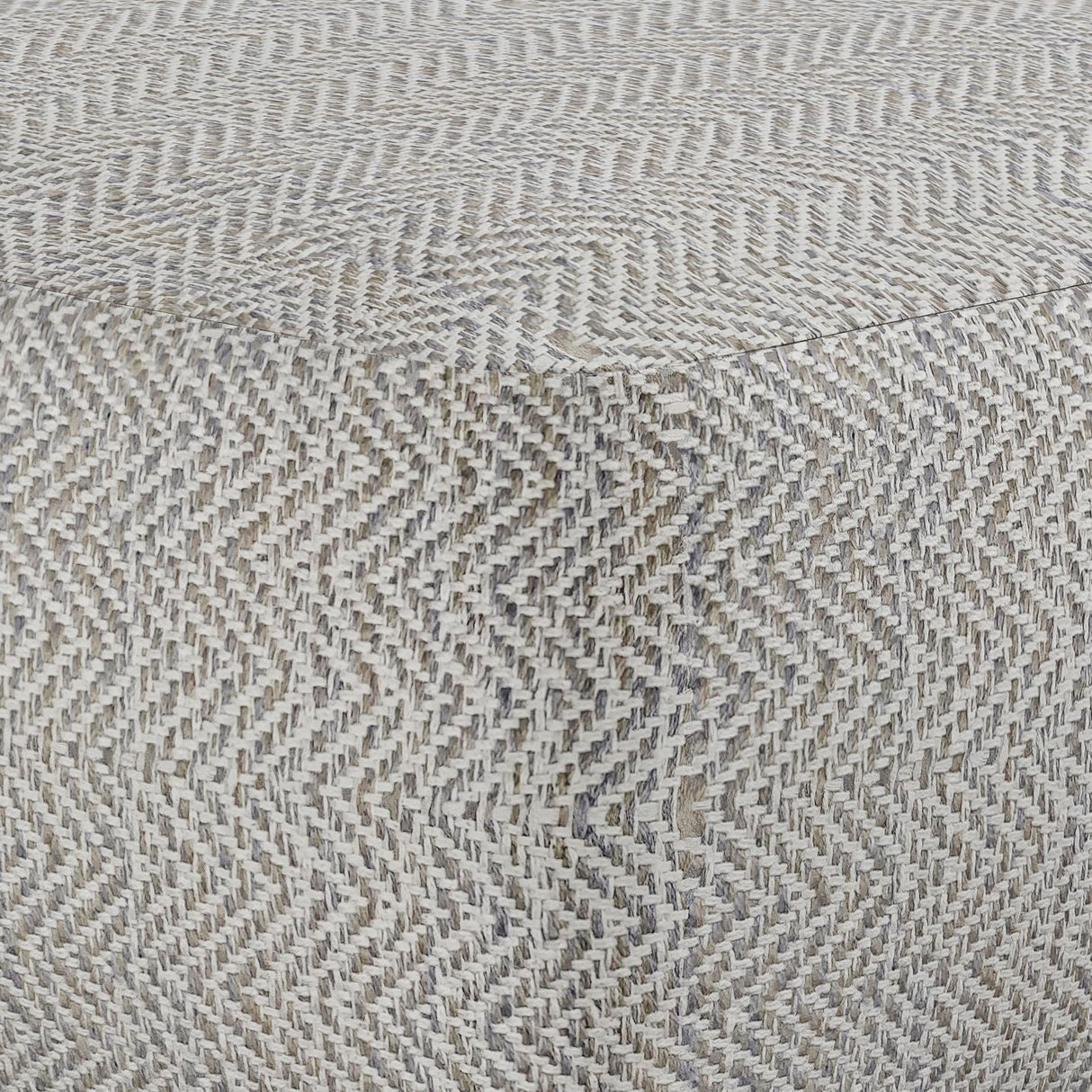 Nate - Handcrafted Square Pouf by Couch.com