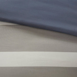 Queen Striped Comforter Set with Bed Sheets