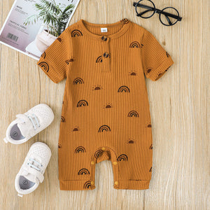 Summer New Short Sleeves For Baby And Infants Rompers Jumpsuit