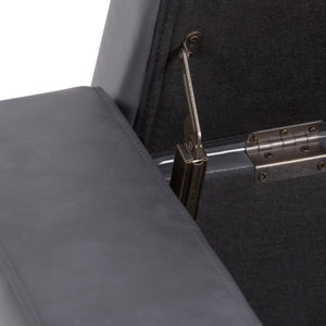 Laredo - Contemporary Large Storage Ottoman by Couch.com