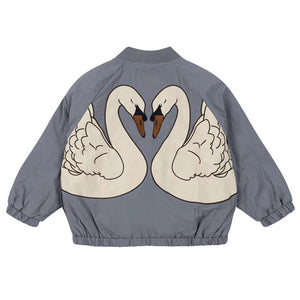 Children's Cotton Clothes Animal Zipper