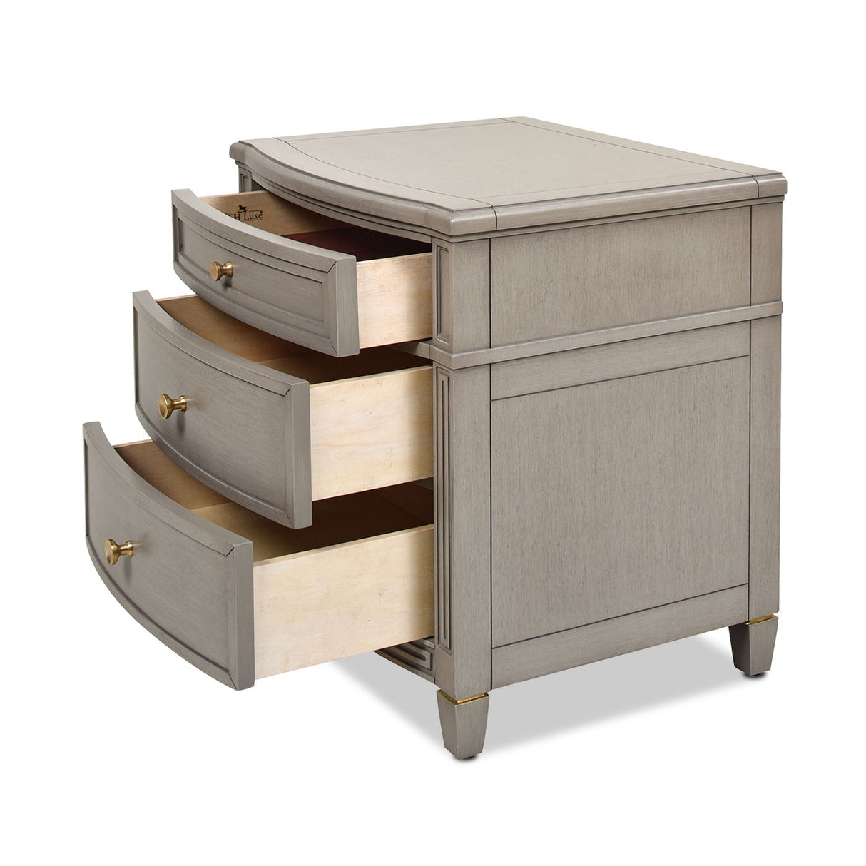 Dauphin - 3 Drawer Accent End Table by Couch.com