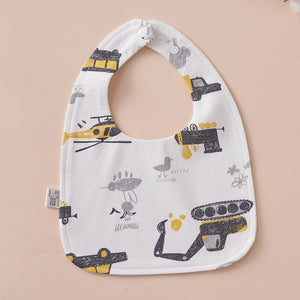 Babys Pure Cotton U-shaped Bib Waterproof Baby Bib