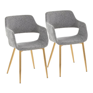 Margarite - Contemporary Versatile Dining Chair (Set of 2) by Couch.com