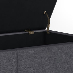 Dover - Upholstered Storage Ottoman Bench by Couch.com