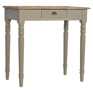 Hand Painted Writing Desk - Gray by Couch.com