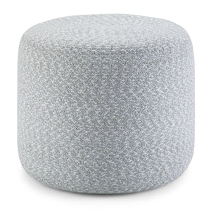 Bayley - Versatile Round Braided Pouf by Couch.com