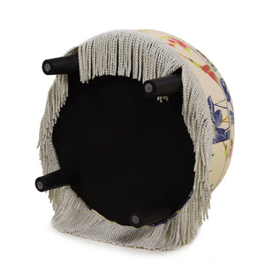 Yolanda - Round Upholstered Accent Ottoman by Couch.com