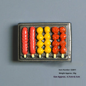 Creative Resin Fridge Magnetsperfect Travel Souvenirs
