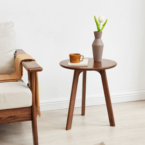 Round Small End Table, Side Table For Bedroom & Balcony by Couch.com