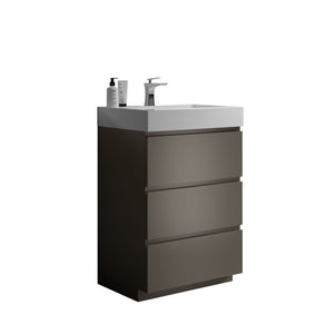 Alice - Bathroom Vanity With Sink, Large Storage Freestanding Bathroom Vanity For Modern Bathroom, One-Piece Sink Basin Without Drain And Faucet by Couch.com