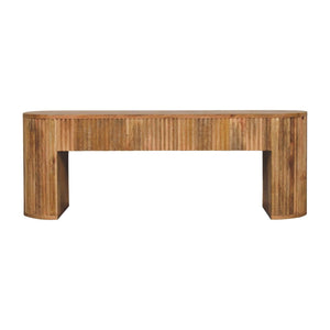 Soba - Straight Media Unit - Oak by Couch.com
