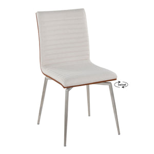 Mason - Contemporary Dining Chair (Set of 2) With Swivel by Couch.com