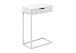 Accent Table, C - Shaped Contemporary Elegant Desig by Couch.com