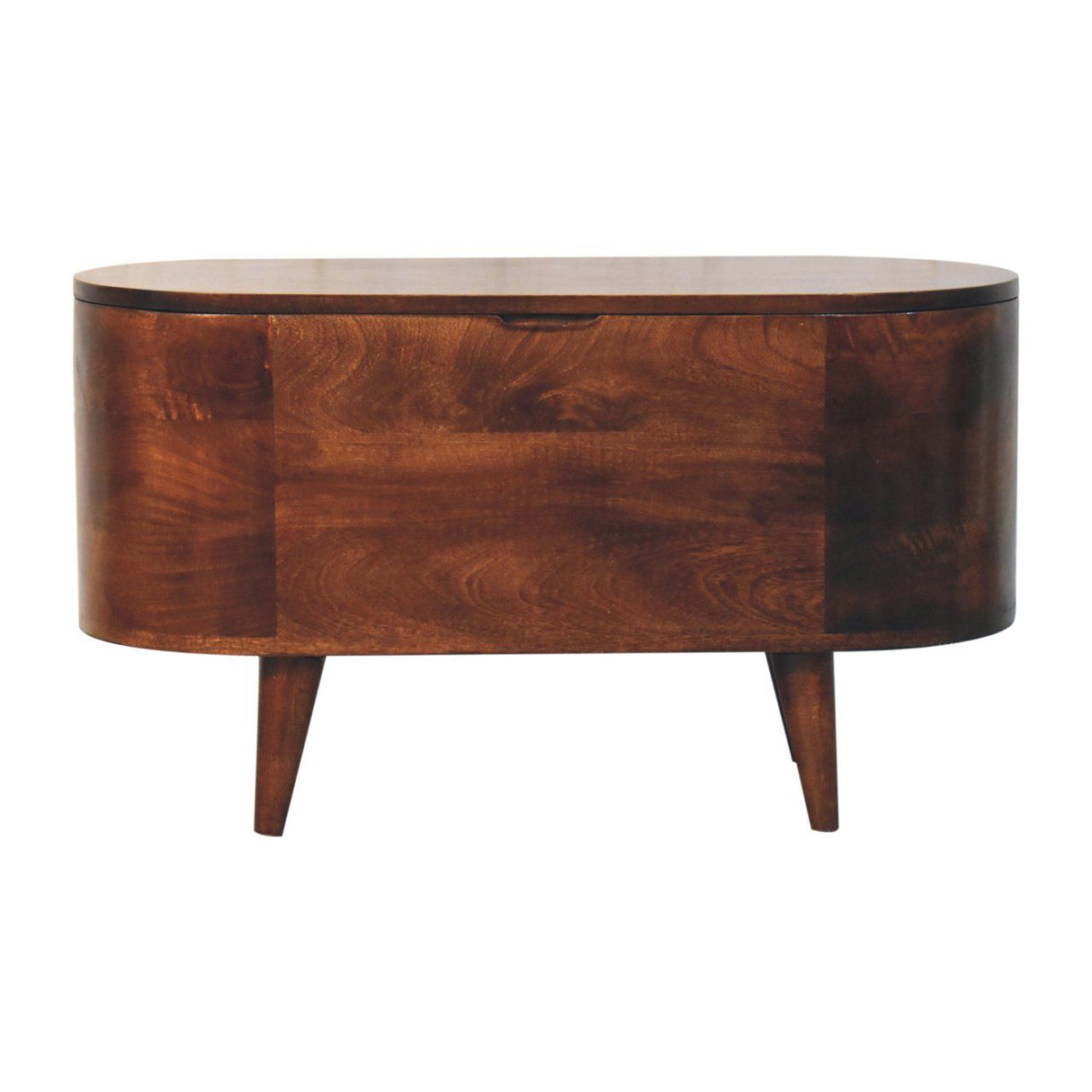 Rounded Lid Up Blanket Box by Couch.com