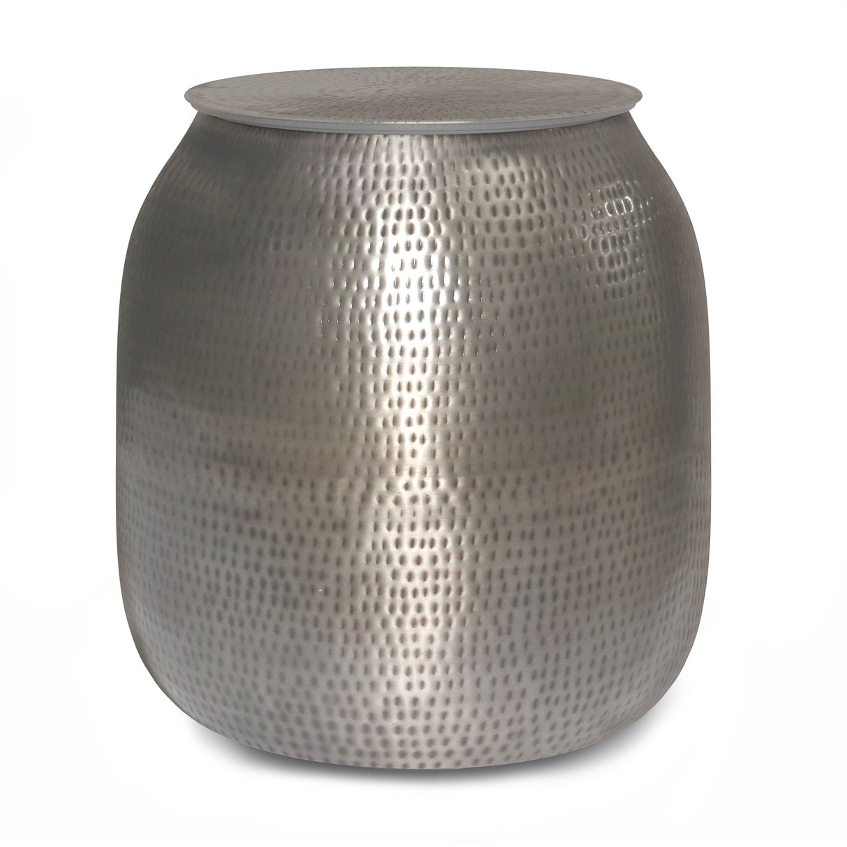 Griffen - Handcrafted Metal Storage Accent Table by Couch.com