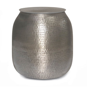 Griffen - Handcrafted Metal Storage Accent Table by Couch.com