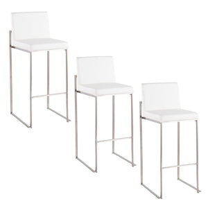 Fuji - Contemporary And Modern Elegance High Back Barstool by Couch.com