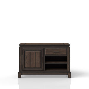 Office Storage Credenza - Chocolate by Couch.com