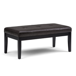 Lacey - Upholstered Tufted Ottoman Bench by Couch.com