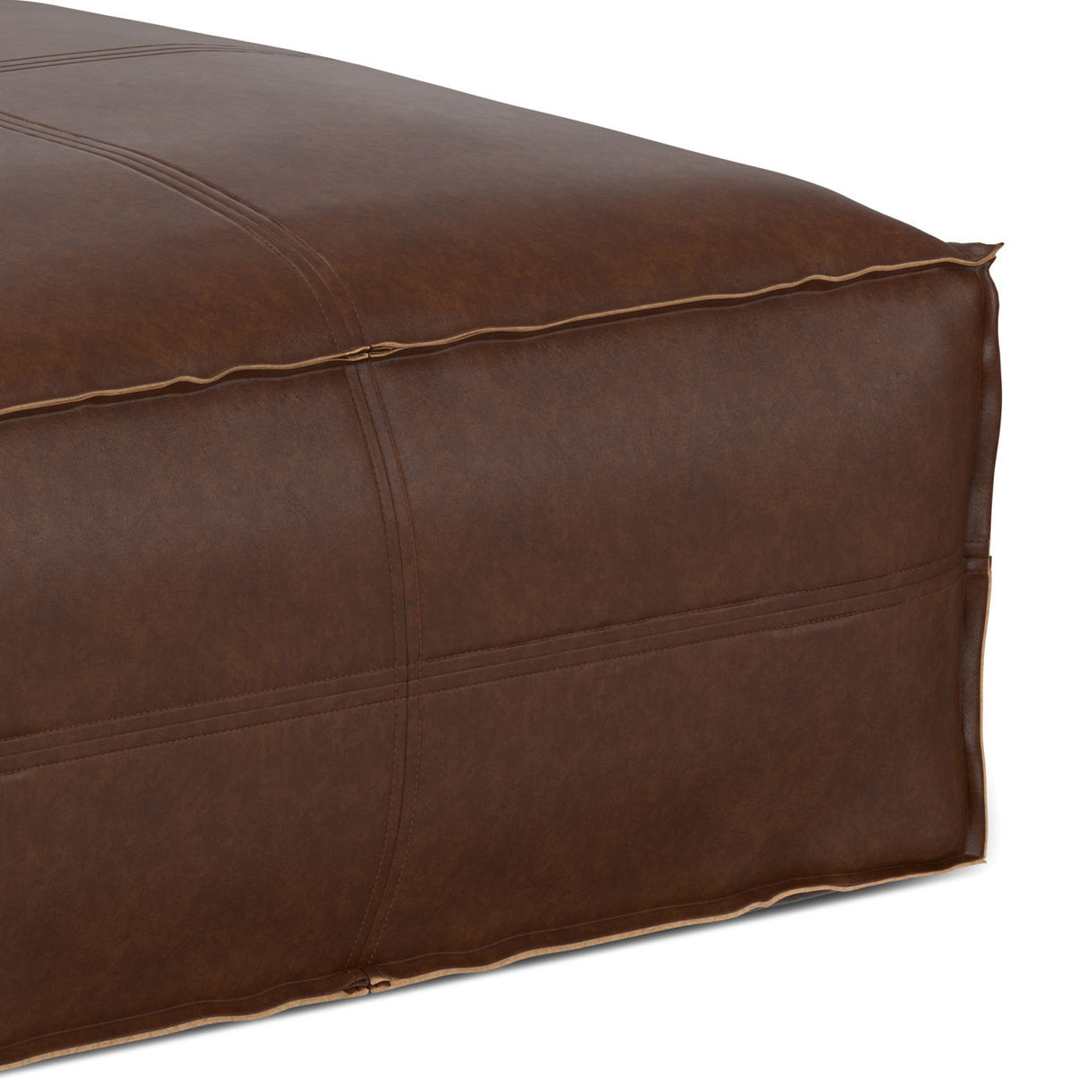Brody - Large Square, Coffee Table Pouf by Couch.com