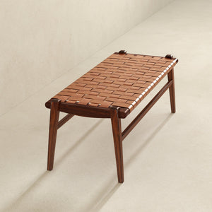 Cody - Bench - Brown / Tan by Couch.com