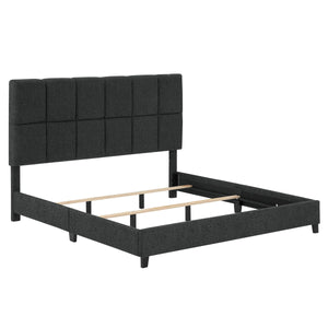 Squares Upholstered Platform Bed by Couch.com