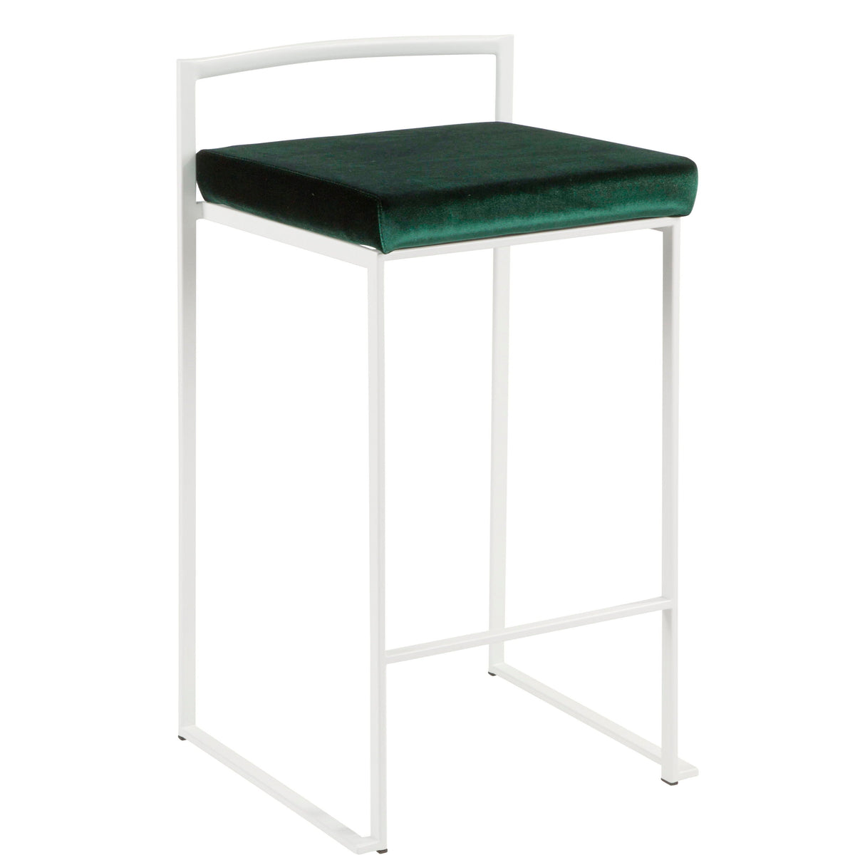 Fuji - Simple Elegance, Contemporary Stackable Counter Stool by Couch.com