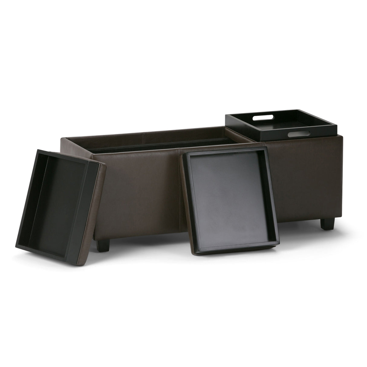 Avalon - Upholstered Storage Ottoman by Couch.com