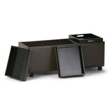 Avalon - Upholstered Storage Ottoman by Couch.com