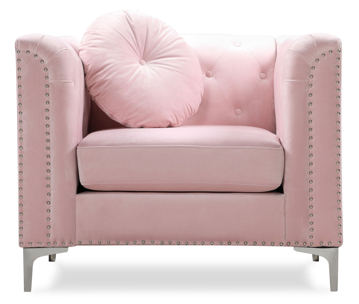 Contemporary Sloped Arm Chair by Couch.com