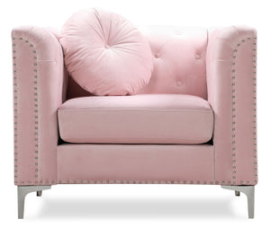 Contemporary Sloped Arm Chair by Couch.com