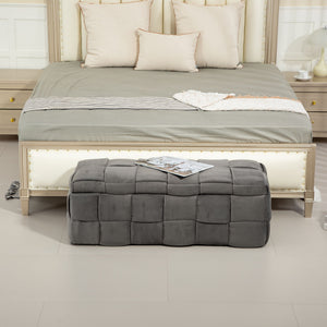 Upholstered Storage Ottoman With Safety Hinge by Couch.com