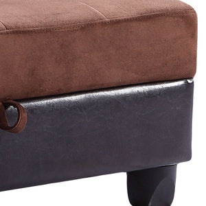 Stylish Storage Contemporary Ottoman by Couch.com