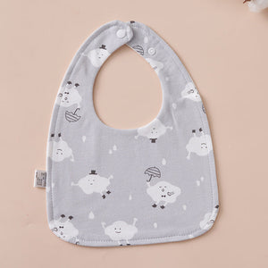 Babys Pure Cotton U-shaped Bib Waterproof Baby Bib