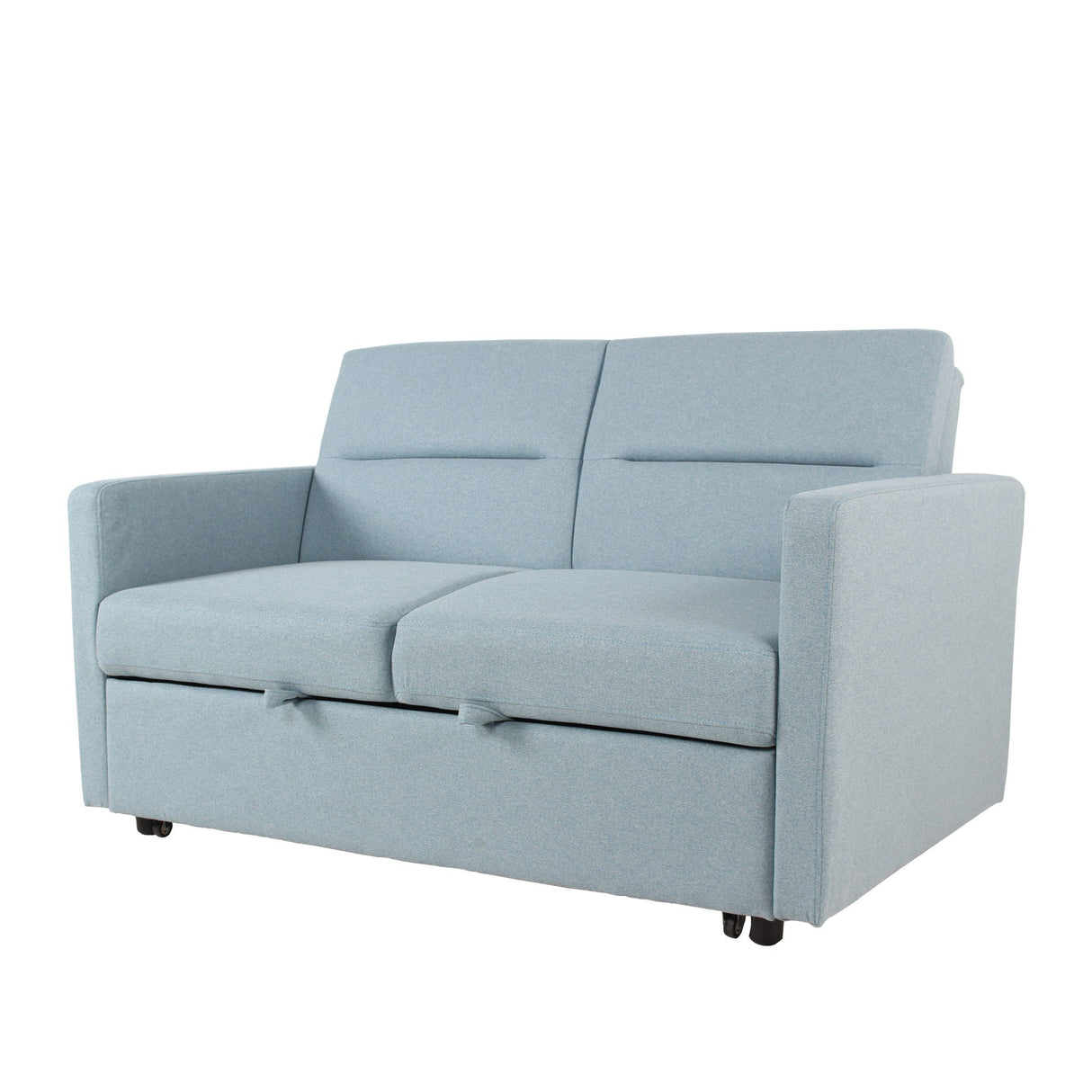 Sleeper Pull Out Loveseat Couch With Adjustable Backrest by Couch.com